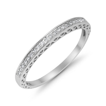 Halo Cocktail Engagement Ring Round Simulated Cubic Zirconia 925 Sterling Silver
